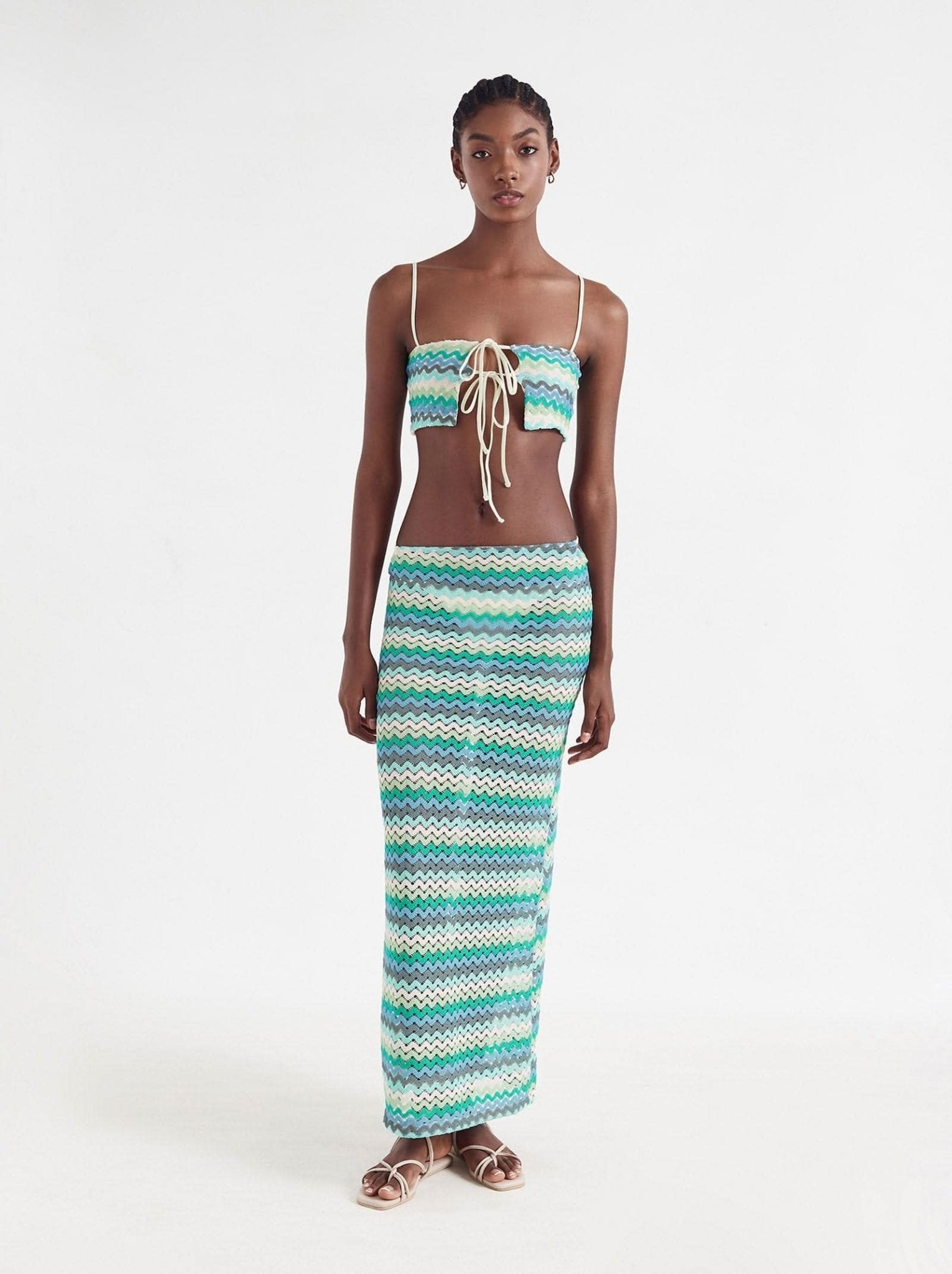 agnes long skirt ithaca - ONEONE SWIMWEAR