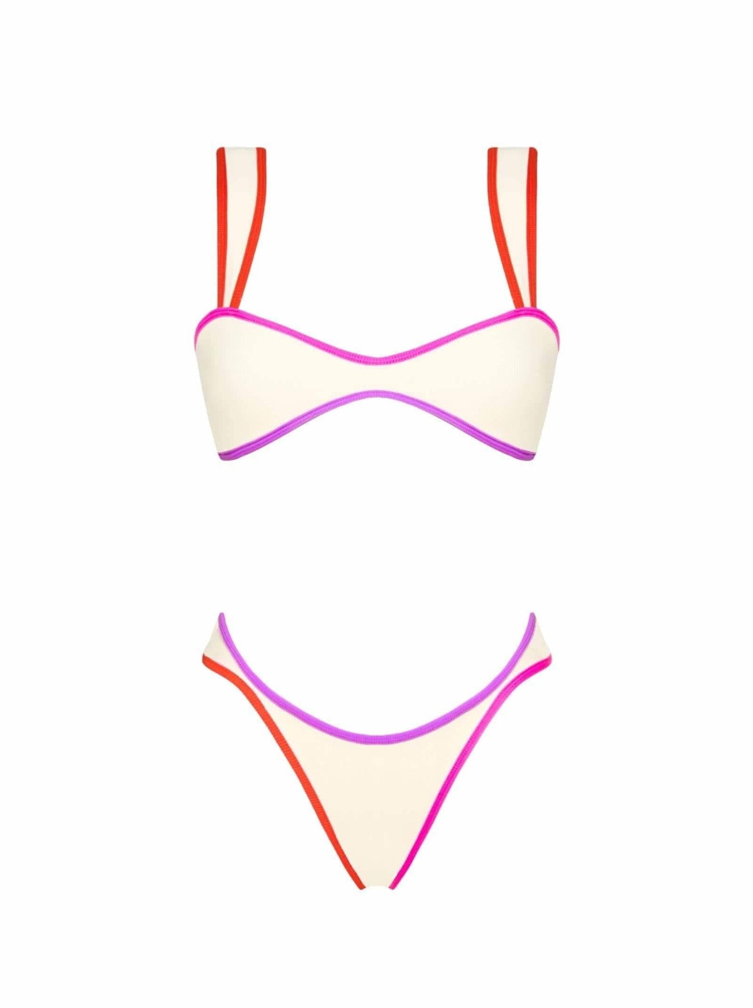 bruna top naples - ONEONE SWIMWEAR