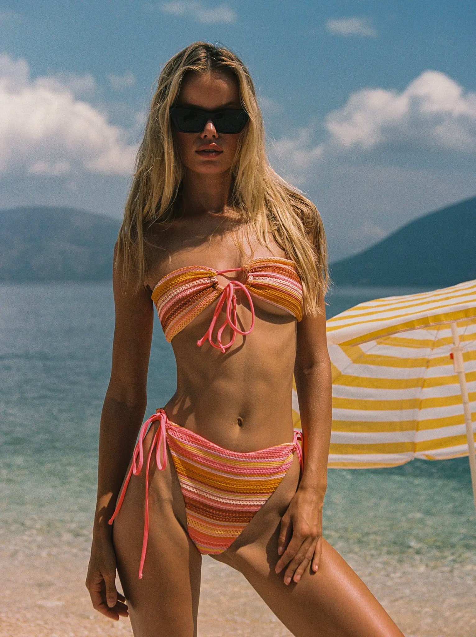 hannah top anafi - ONEONE SWIMWEAR