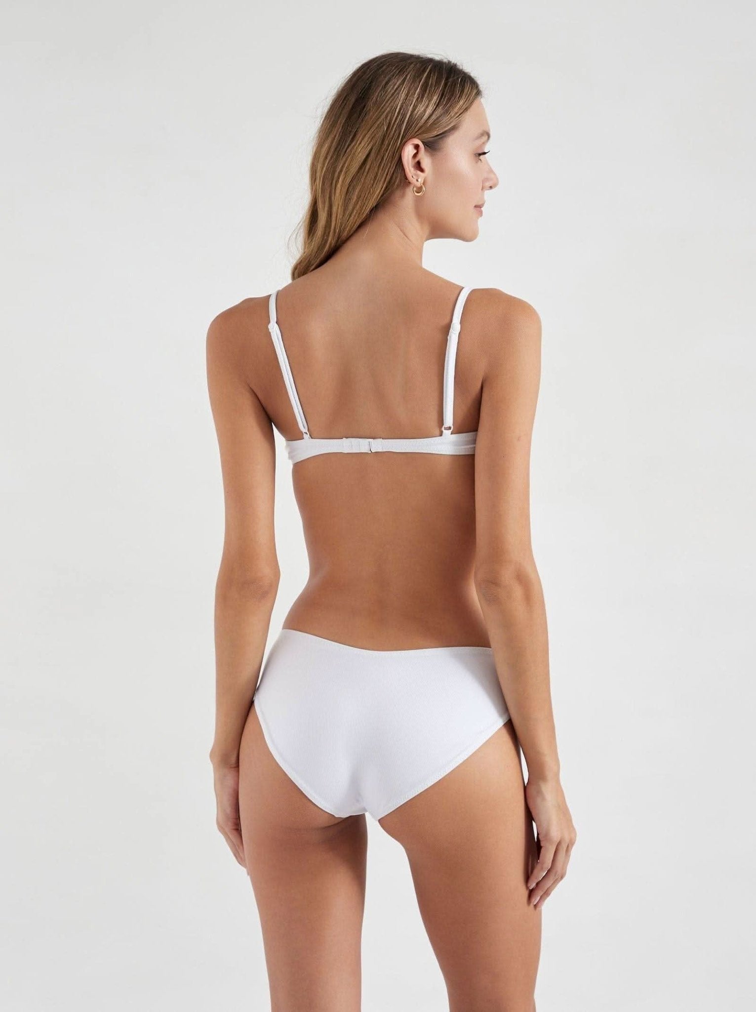 heidi bottom white - ONEONE SWIMWEAR