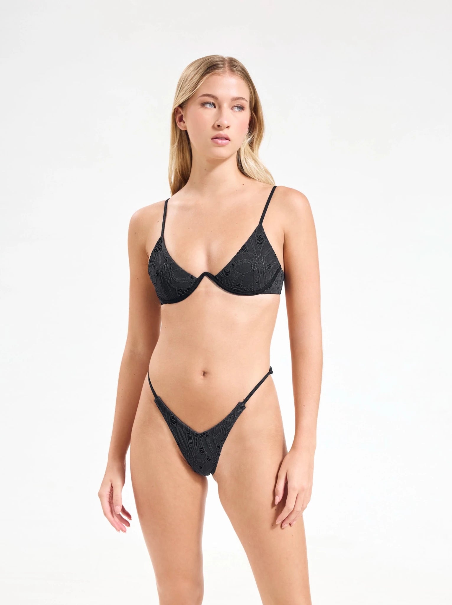 kelsey bottom nightbloom - ONEONE SWIMWEAR