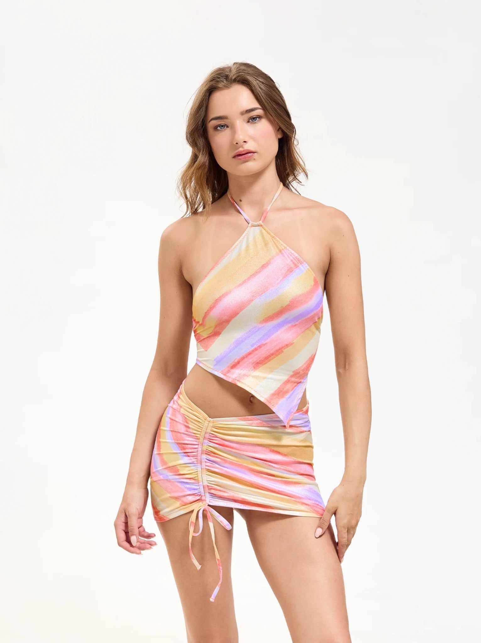 kiara skirt rawi - ONEONE SWIMWEAR