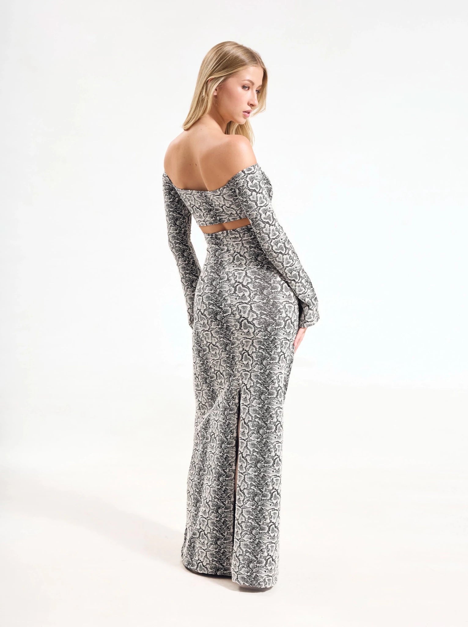 loreth long dress ophidia - ONEONE SWIMWEAR