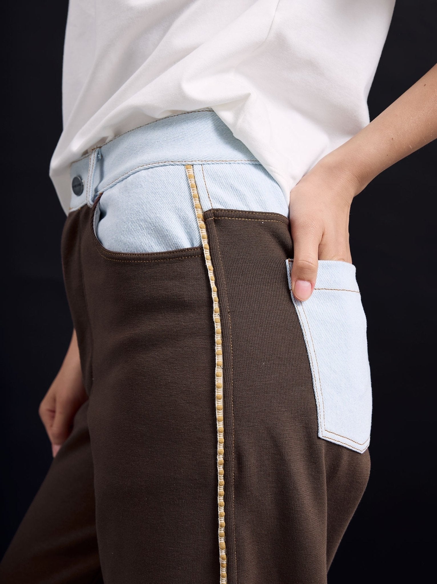 ramona pants oxford - ONEONE SWIMWEAR