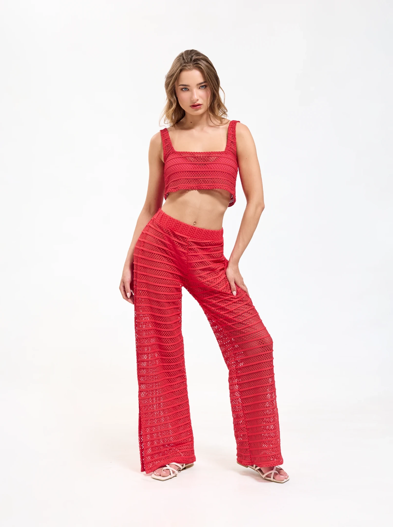 vyne pant crimson - ONEONE SWIMWEAR