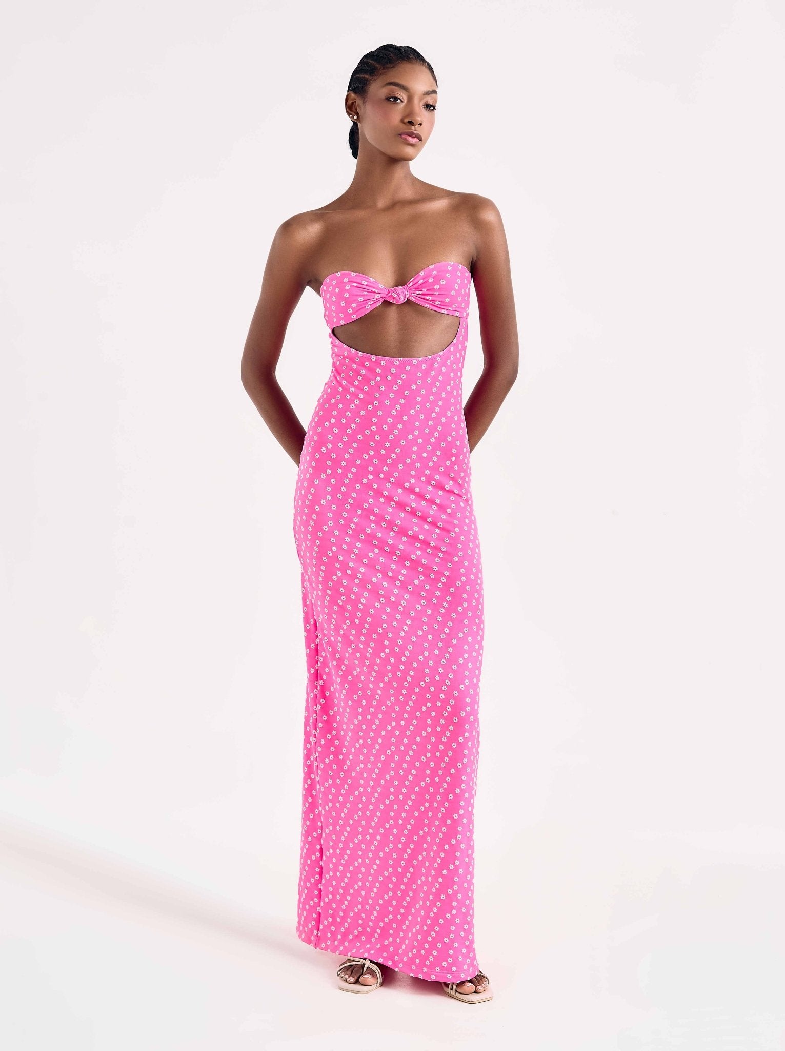 amalia long dress kefalonia - ONEONE SWIMWEAR