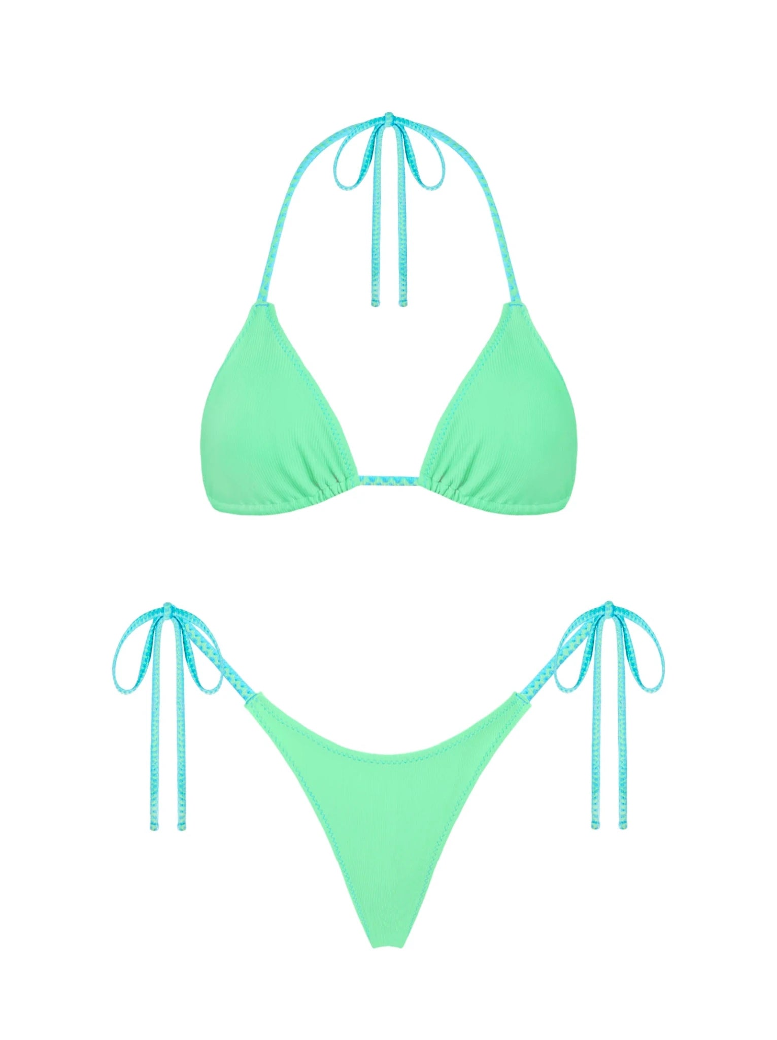 ariel top spearmint - ONEONE SWIMWEAR