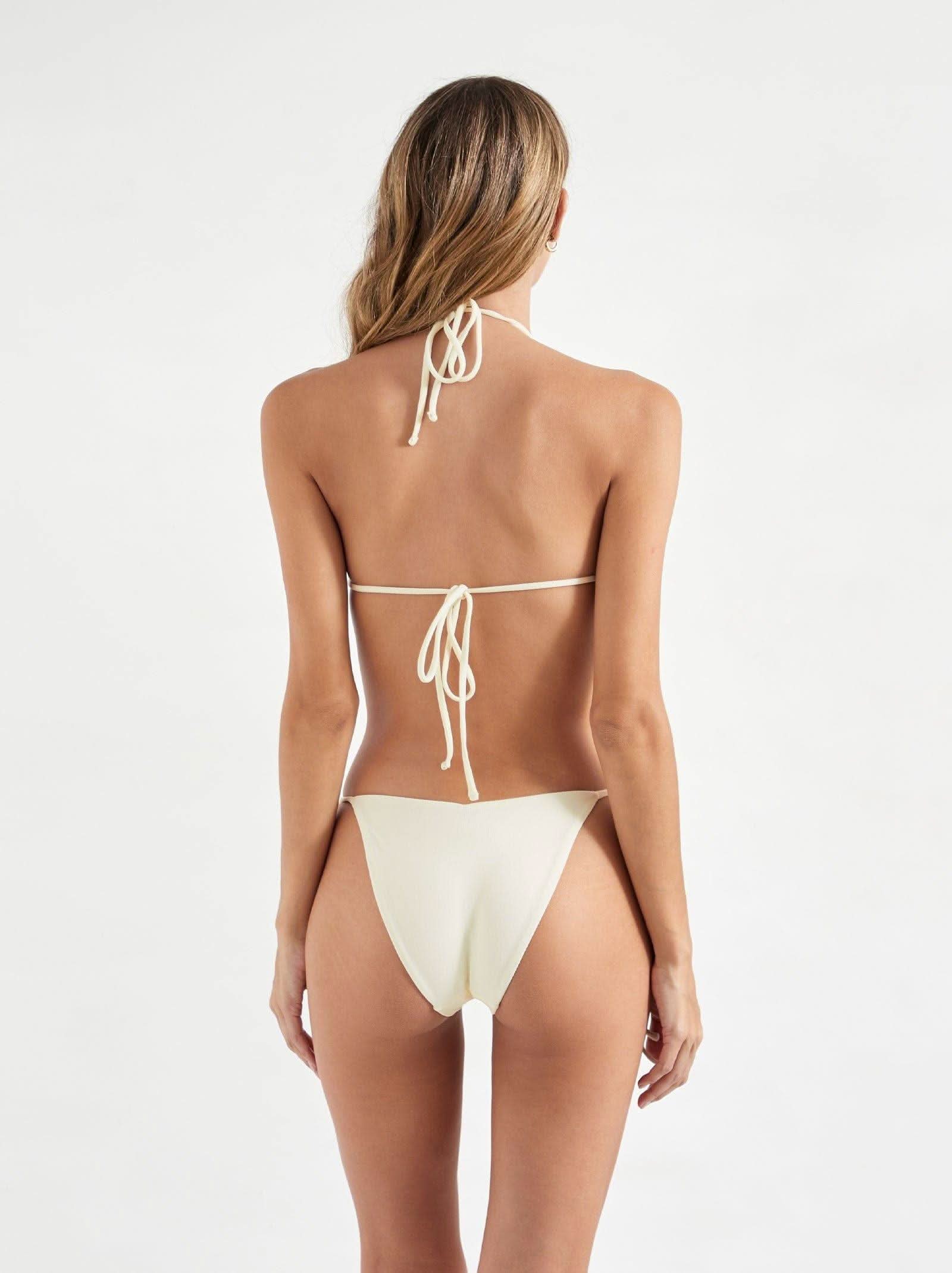 ariel bottom ivory - final sale - ONEONE SWIMWEAR