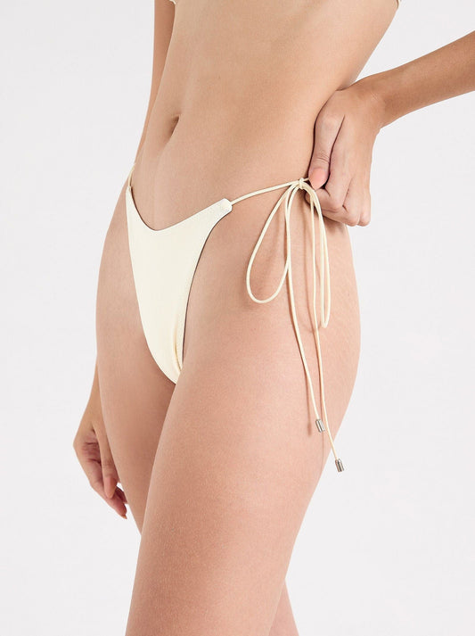 arielle bottom cream - ONEONE SWIMWEAR