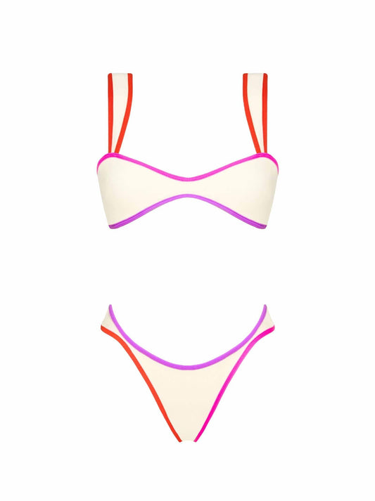 bruna top naples - ONEONE SWIMWEAR