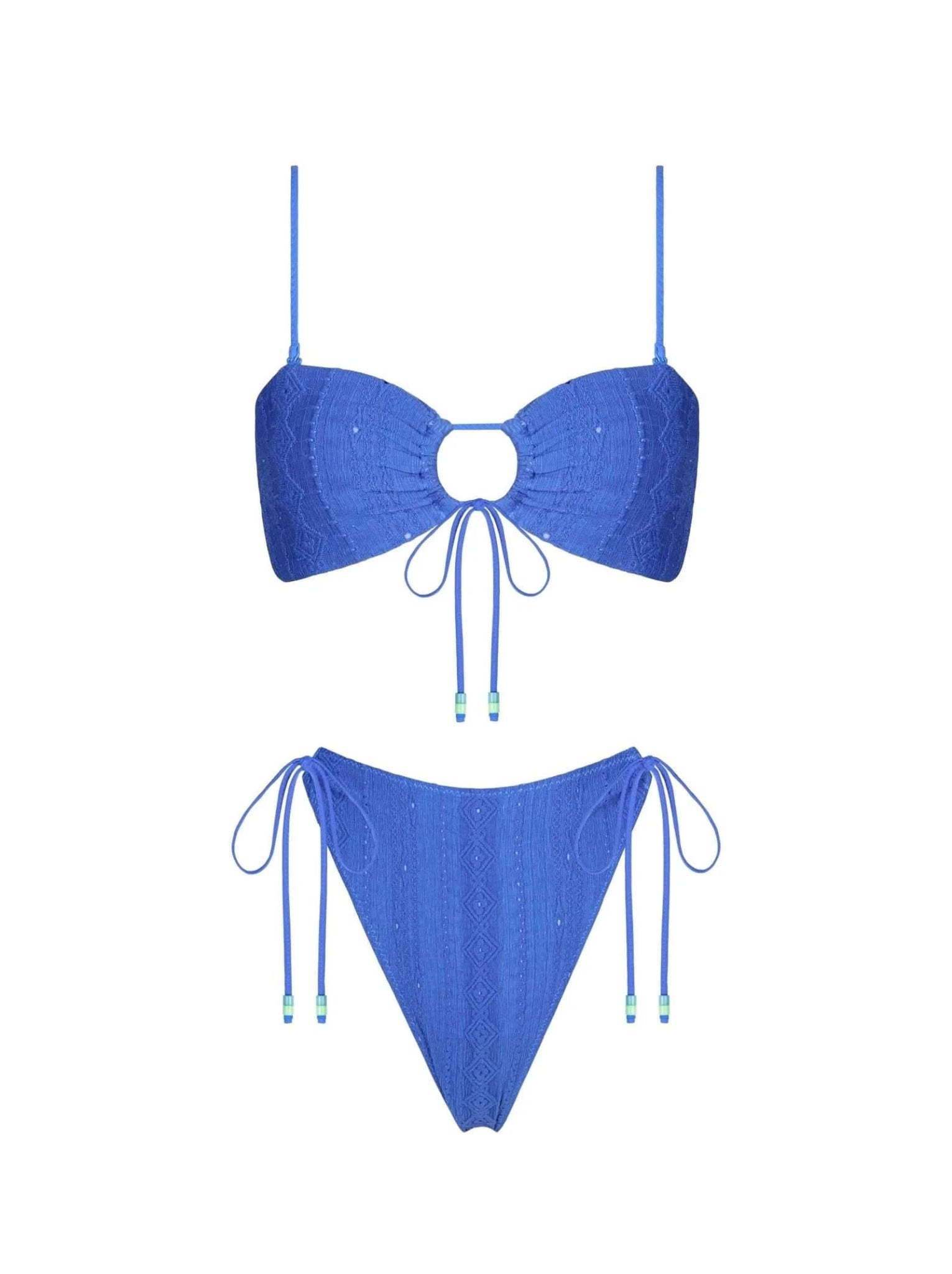 hannah top royal blue - ONEONE SWIMWEAR