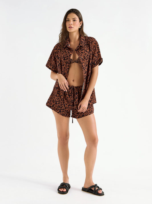 isabella shirt feline - ONEONE SWIMWEAR