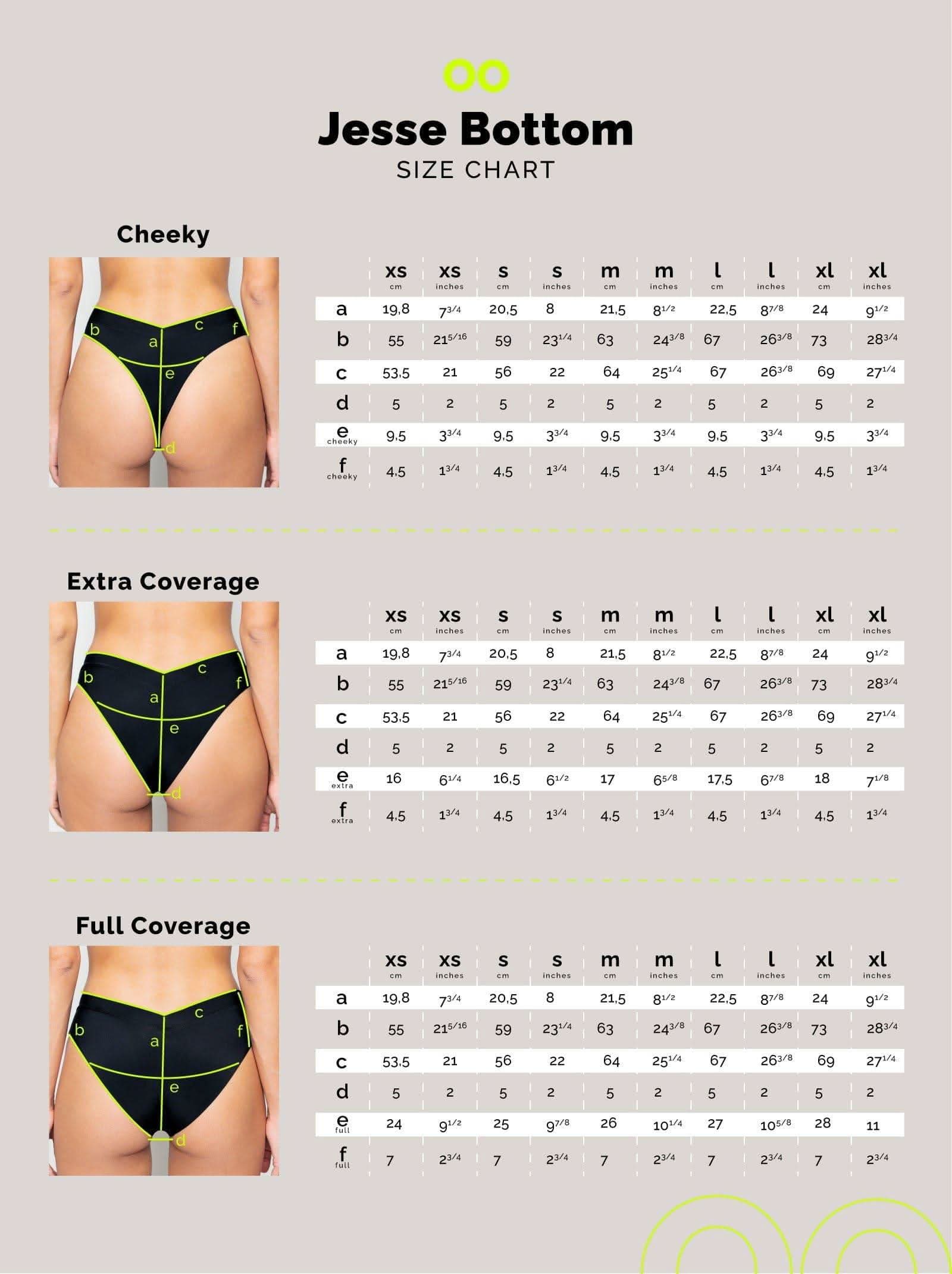 jesse bottom ivory - final sale - ONEONE SWIMWEAR