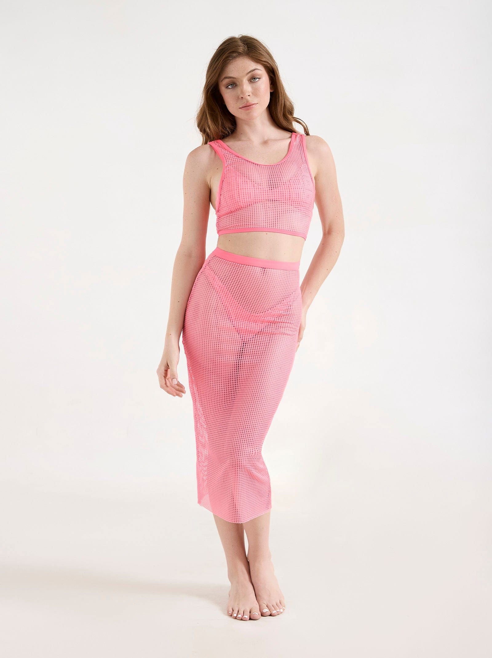 joy top flamingo pink - ONEONE SWIMWEAR