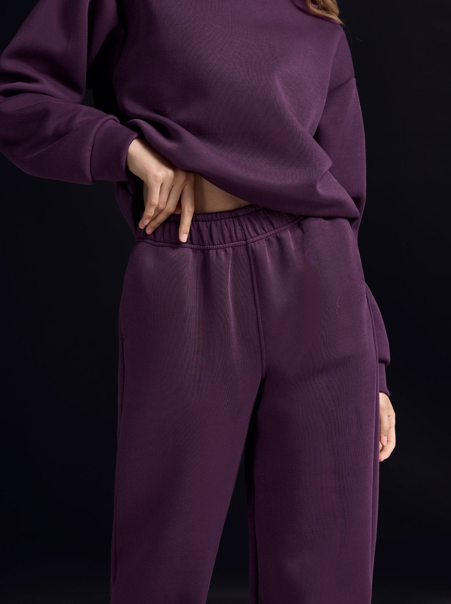 juno sweatpants mulberry - ONEONE SWIMWEAR