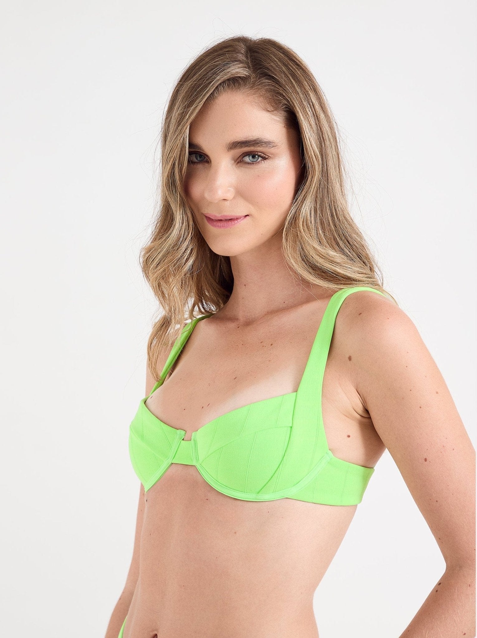 justine top citrus - ONEONE SWIMWEAR