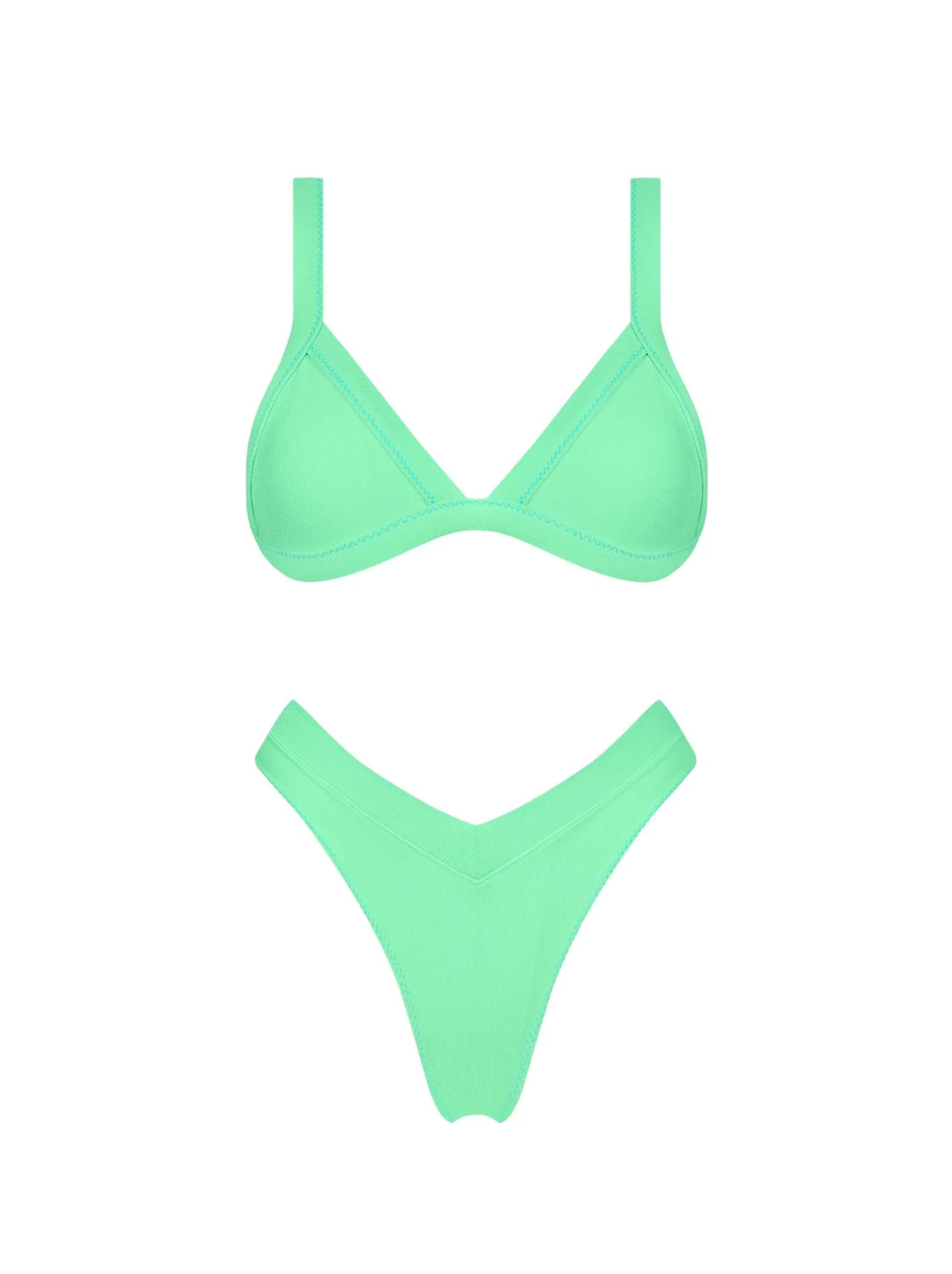 kameron top spearmint - ONEONE SWIMWEAR
