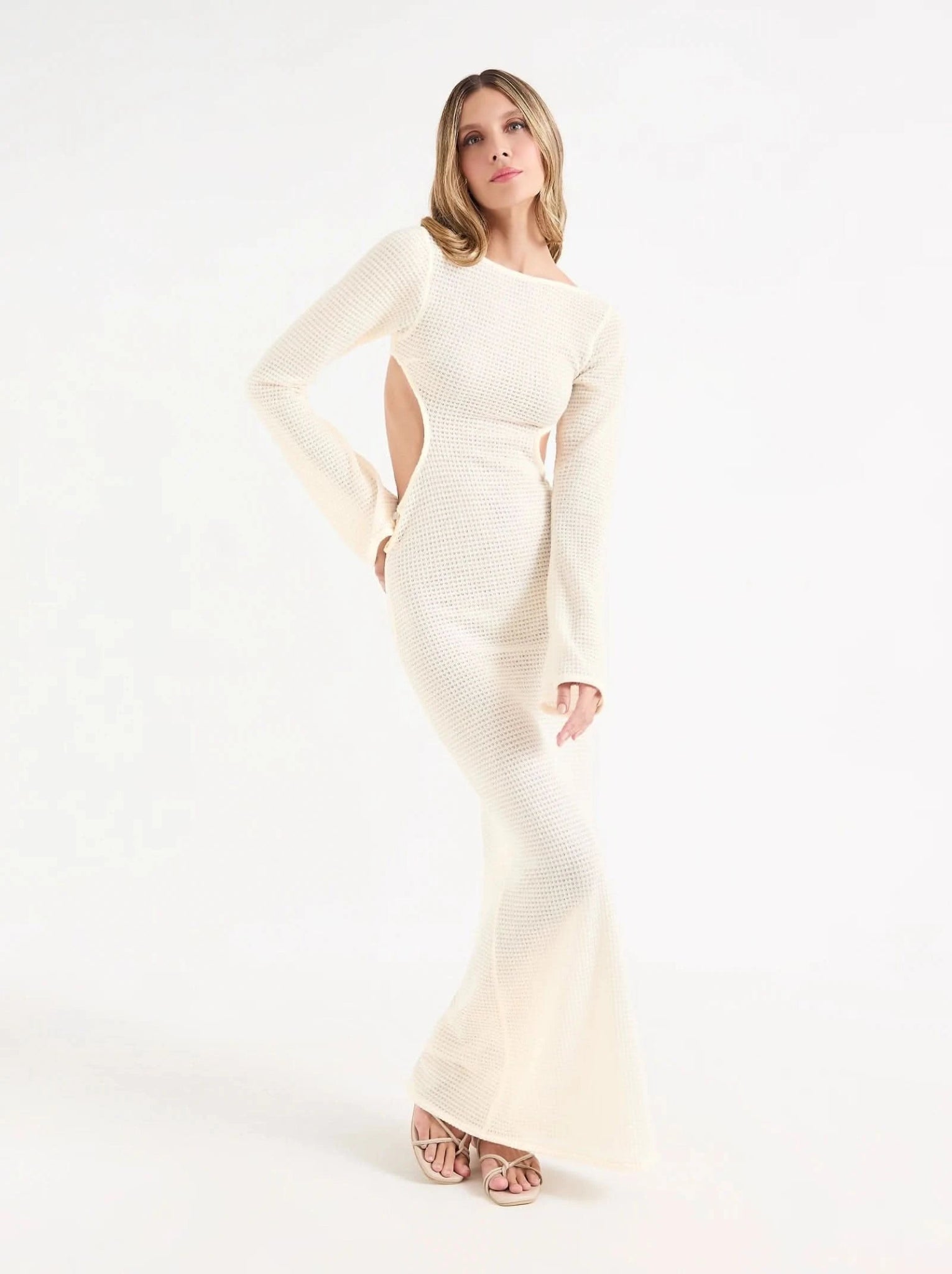 laiza long dress corfu - ONEONE SWIMWEAR
