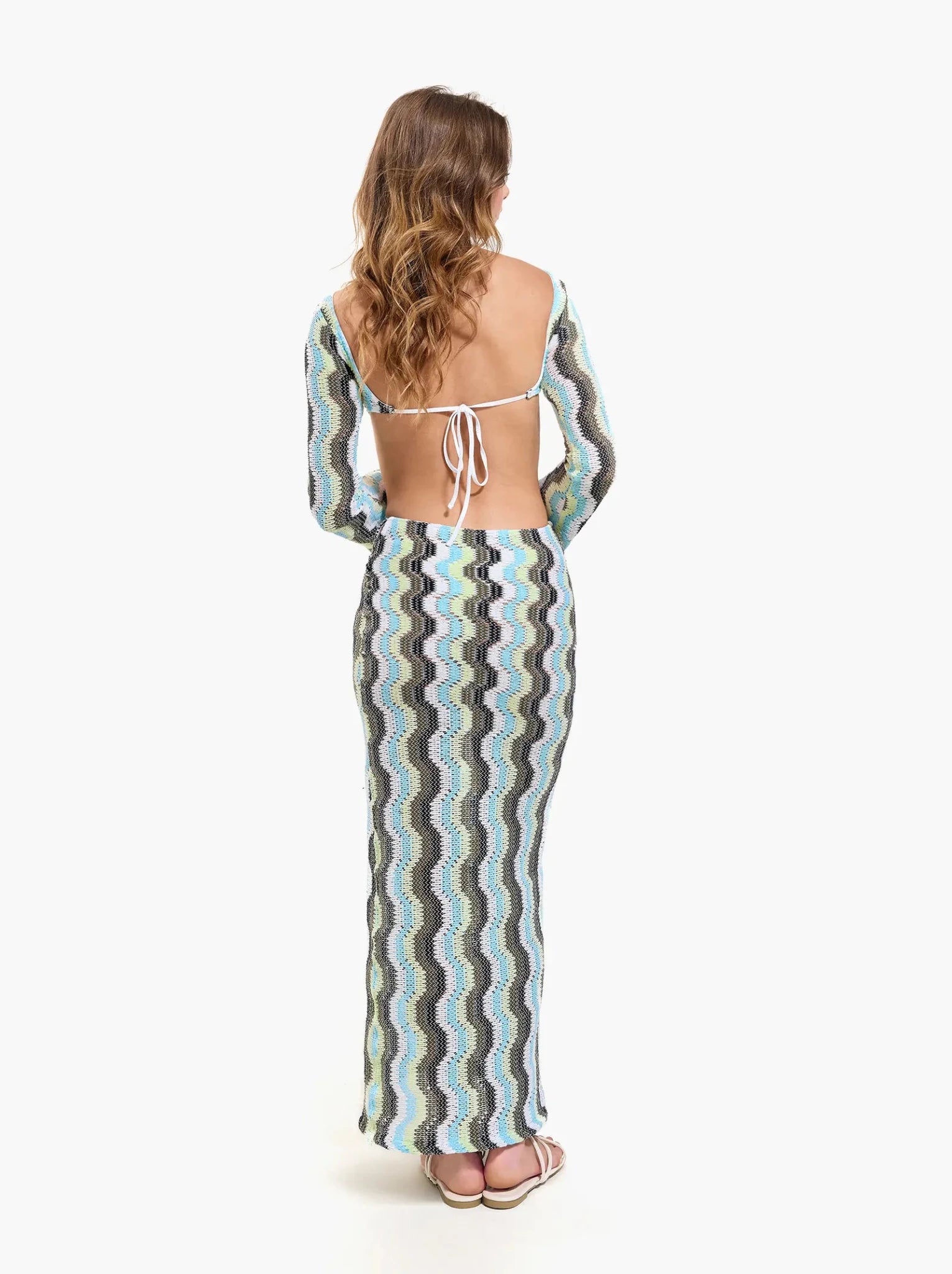 laiza long dress maio - ONEONE SWIMWEAR