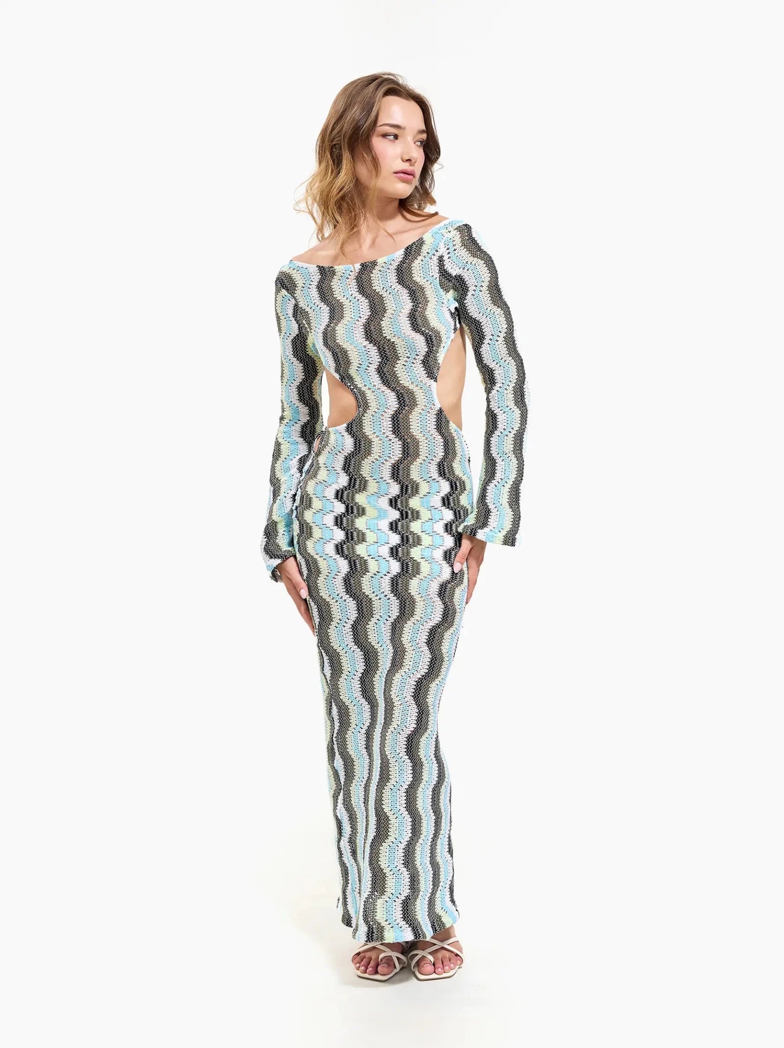 laiza long dress maio - ONEONE SWIMWEAR