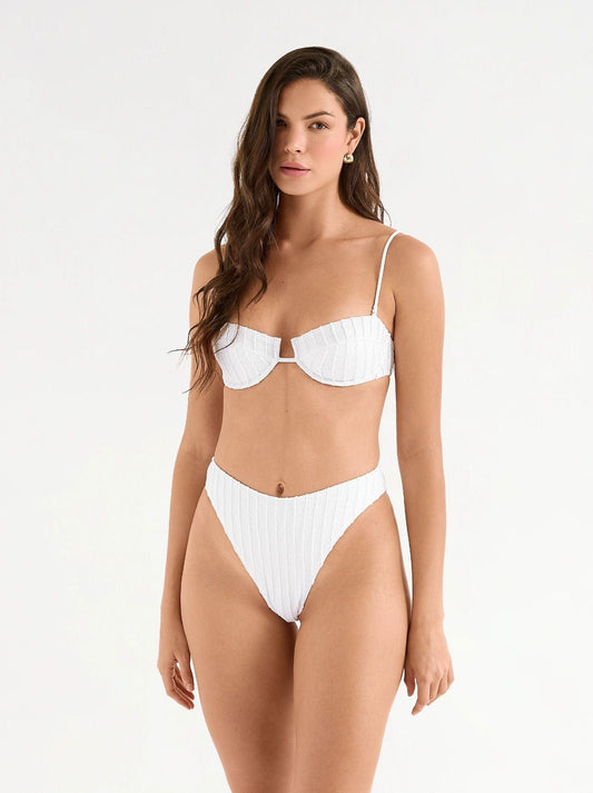 liliana top coconut milk - ONEONE SWIMWEAR