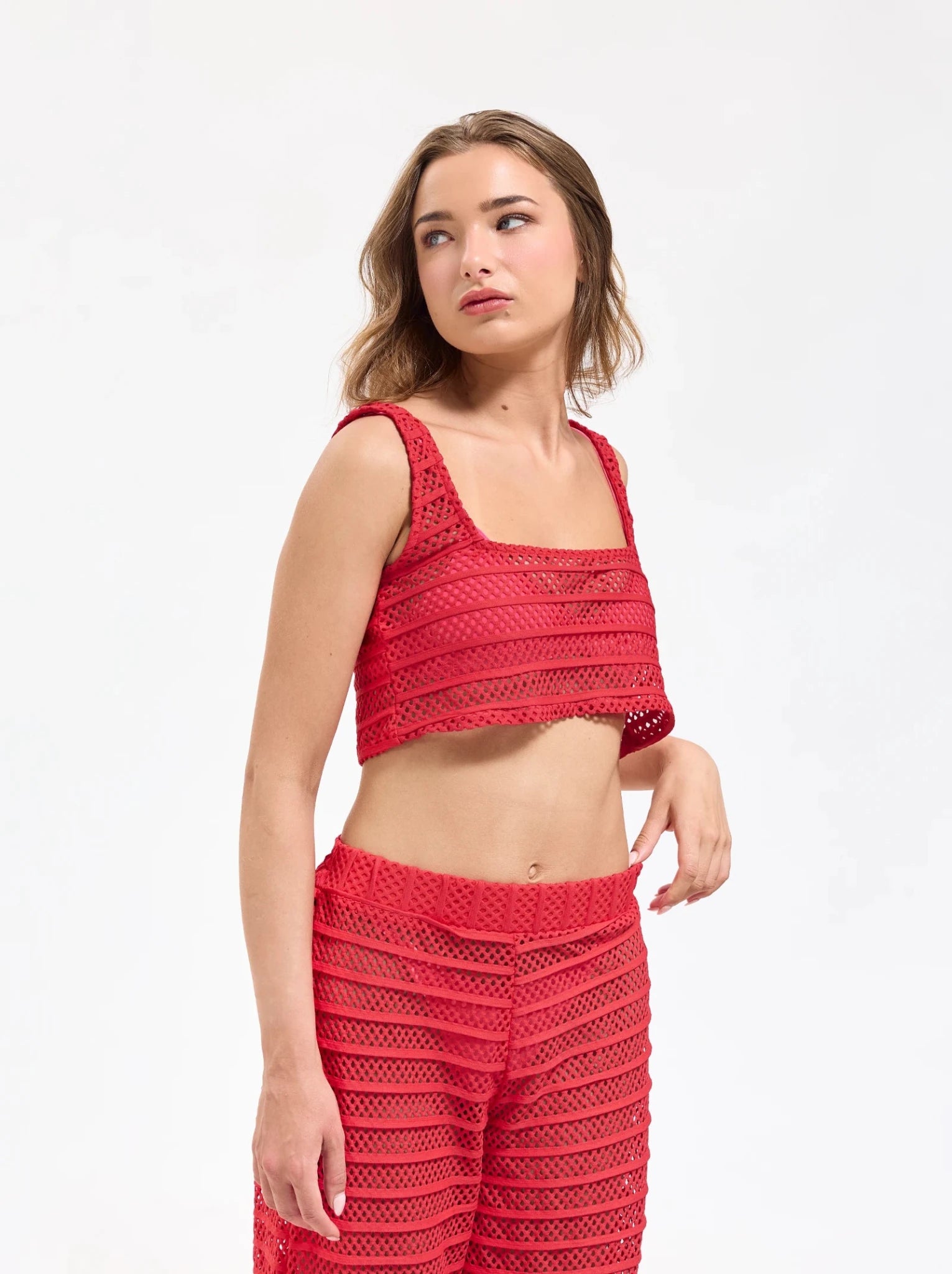 nayara top crimson - ONEONE SWIMWEAR