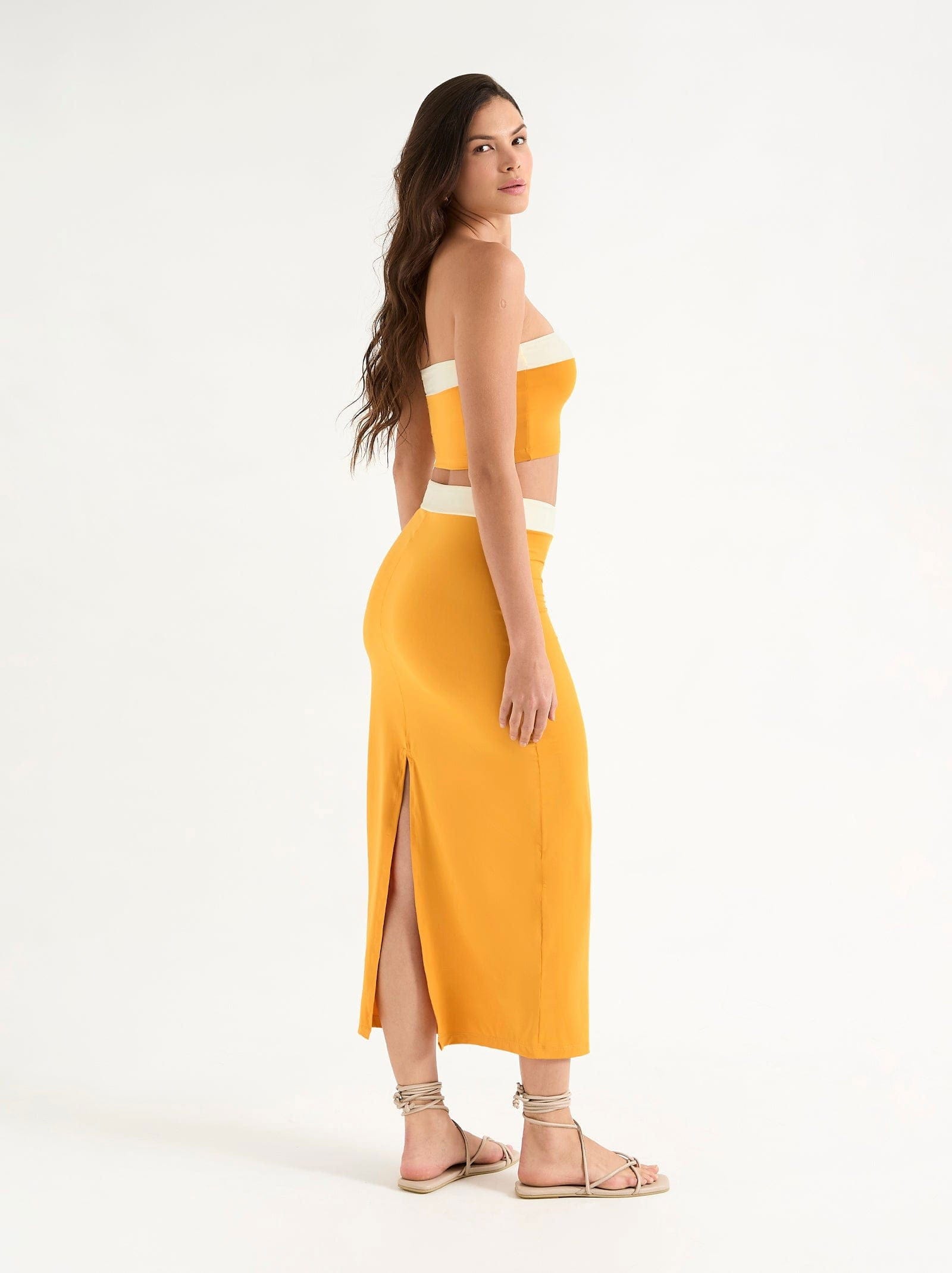 sharon long skirt banana bay - ONEONE SWIMWEAR