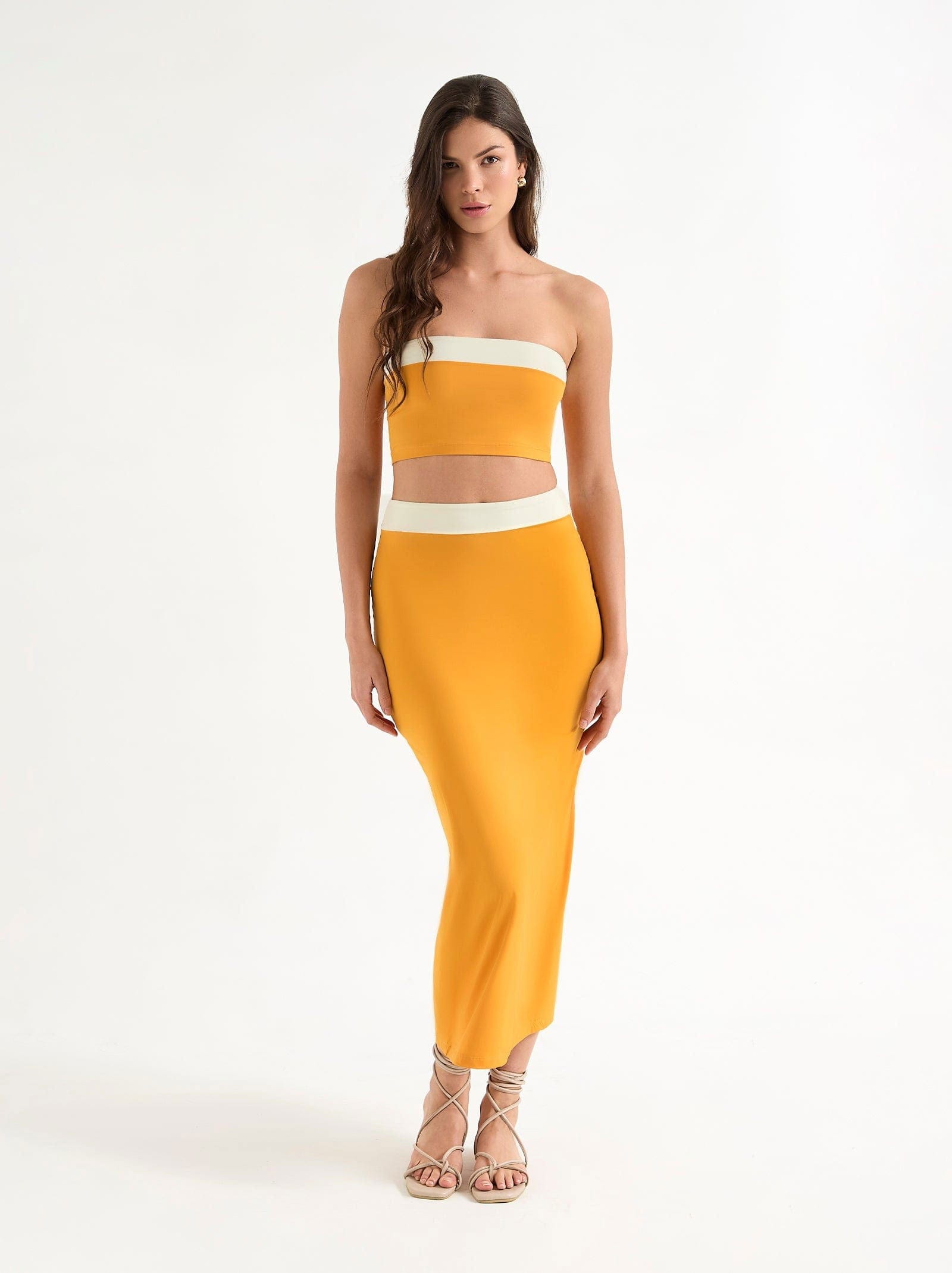 sharon long skirt banana bay - ONEONE SWIMWEAR