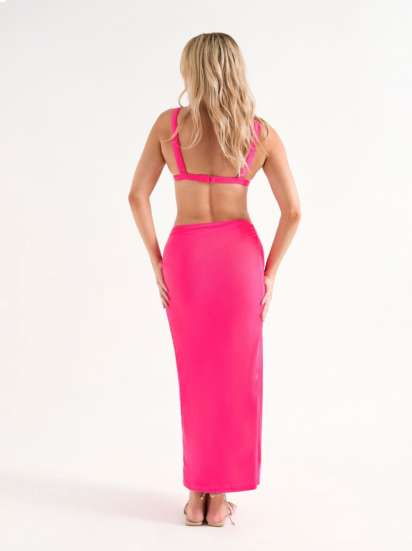 siena long skirt peony - ONEONE SWIMWEAR