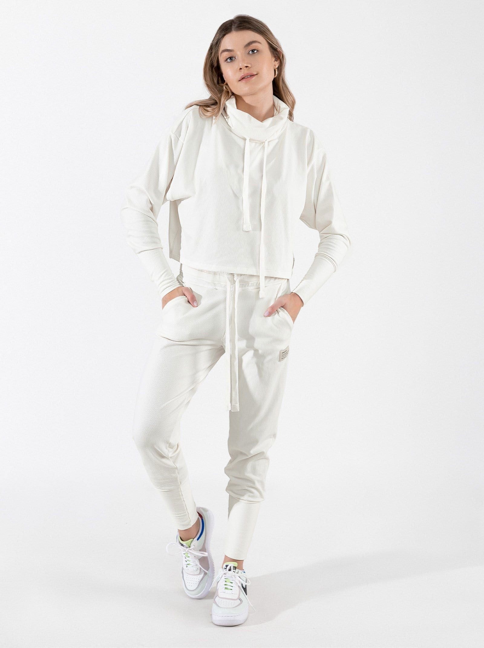 sweatpant ivory - Final Sale - ONEONE SWIMWEAR