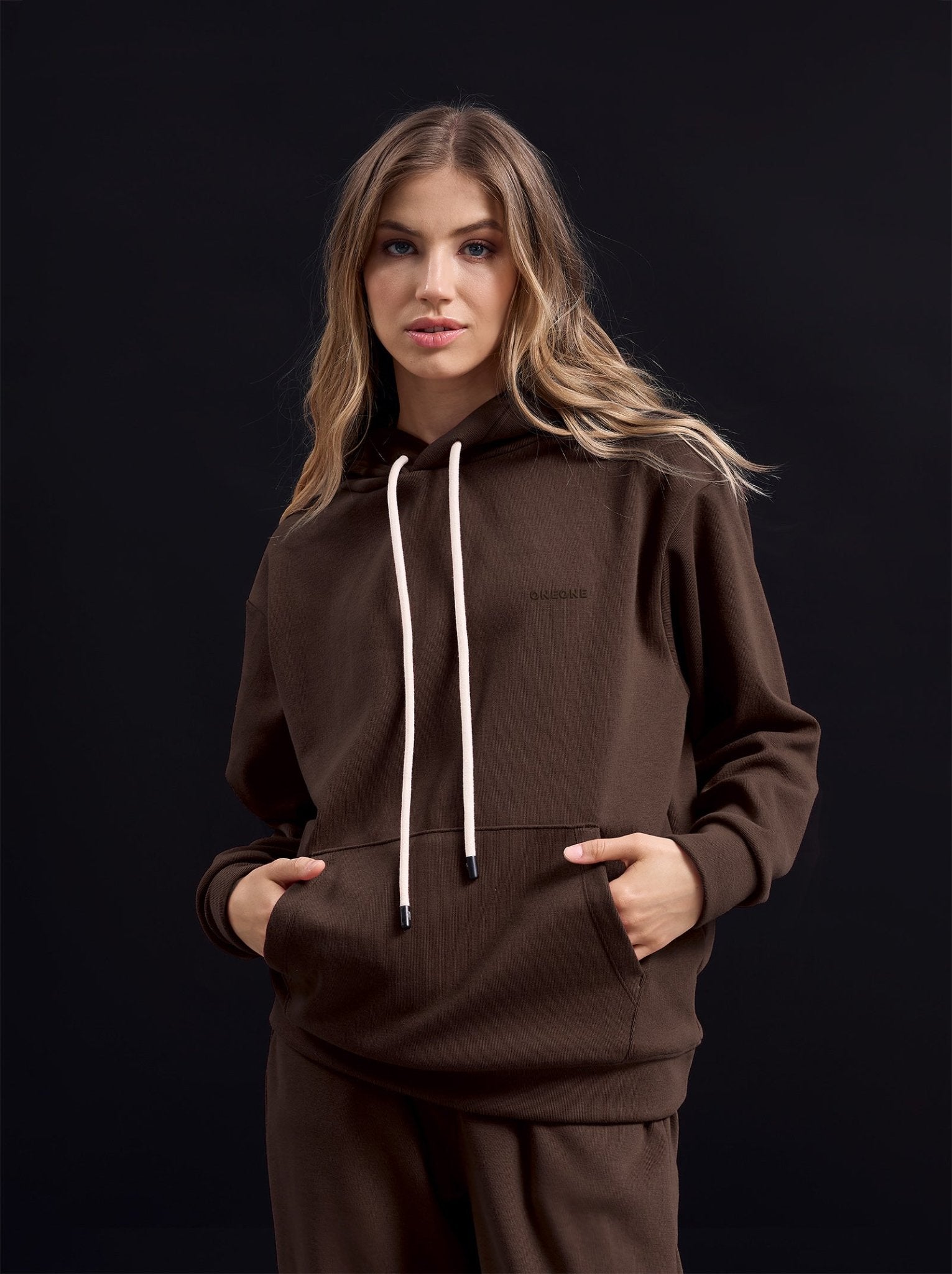 talia hoodie oxford - ONEONE SWIMWEAR