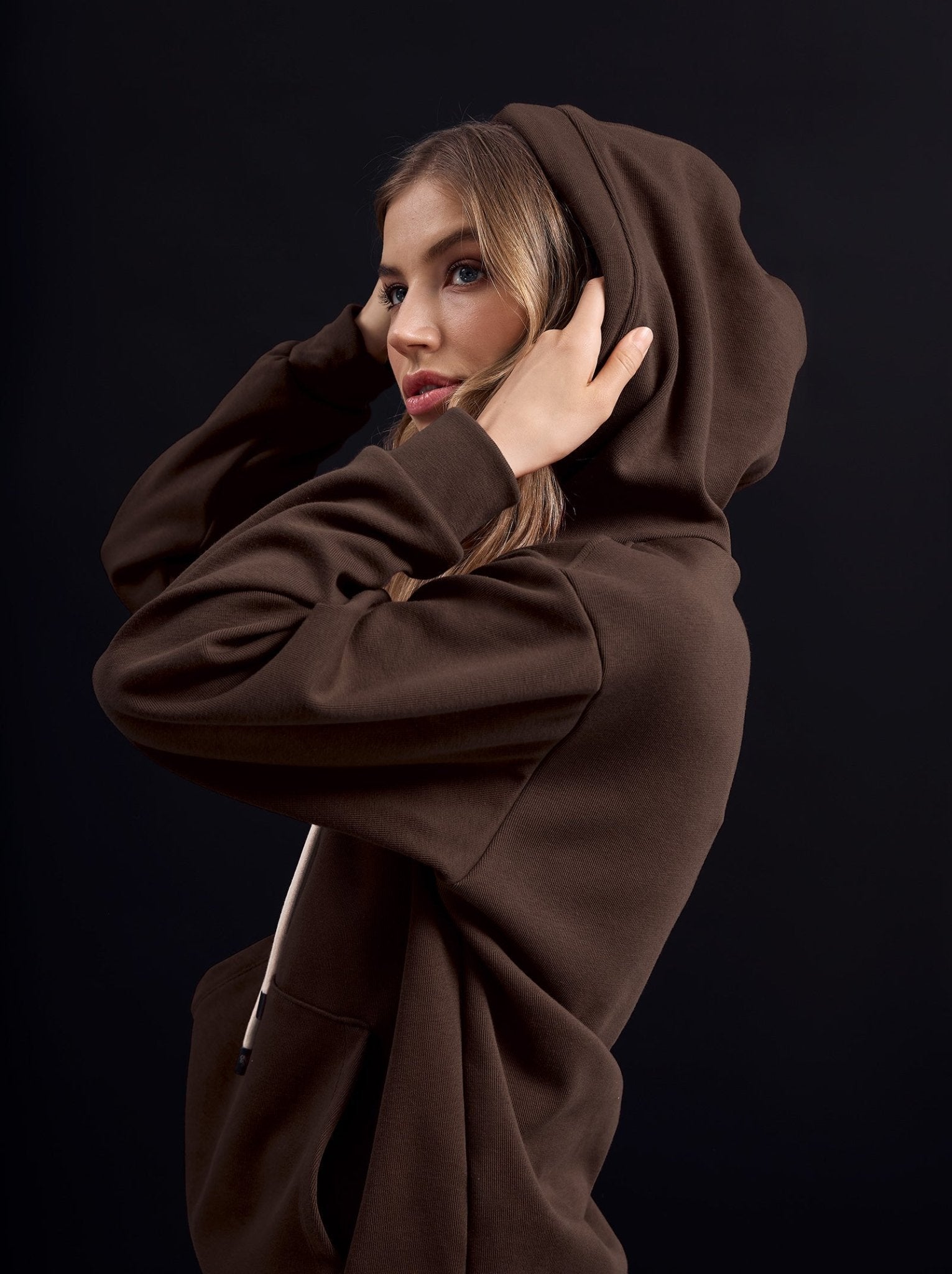 talia hoodie oxford - ONEONE SWIMWEAR