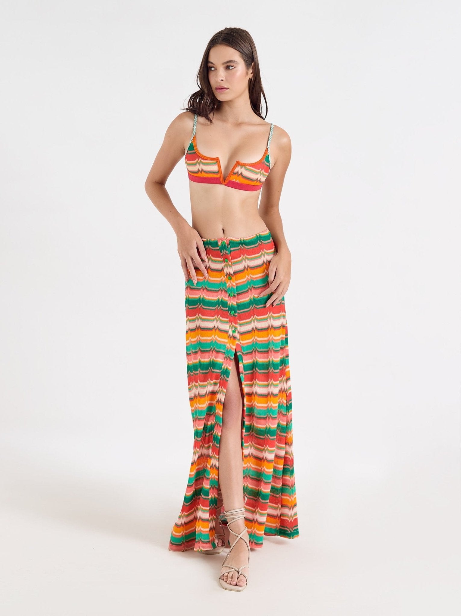 tiny long skirt milos - ONEONE SWIMWEAR